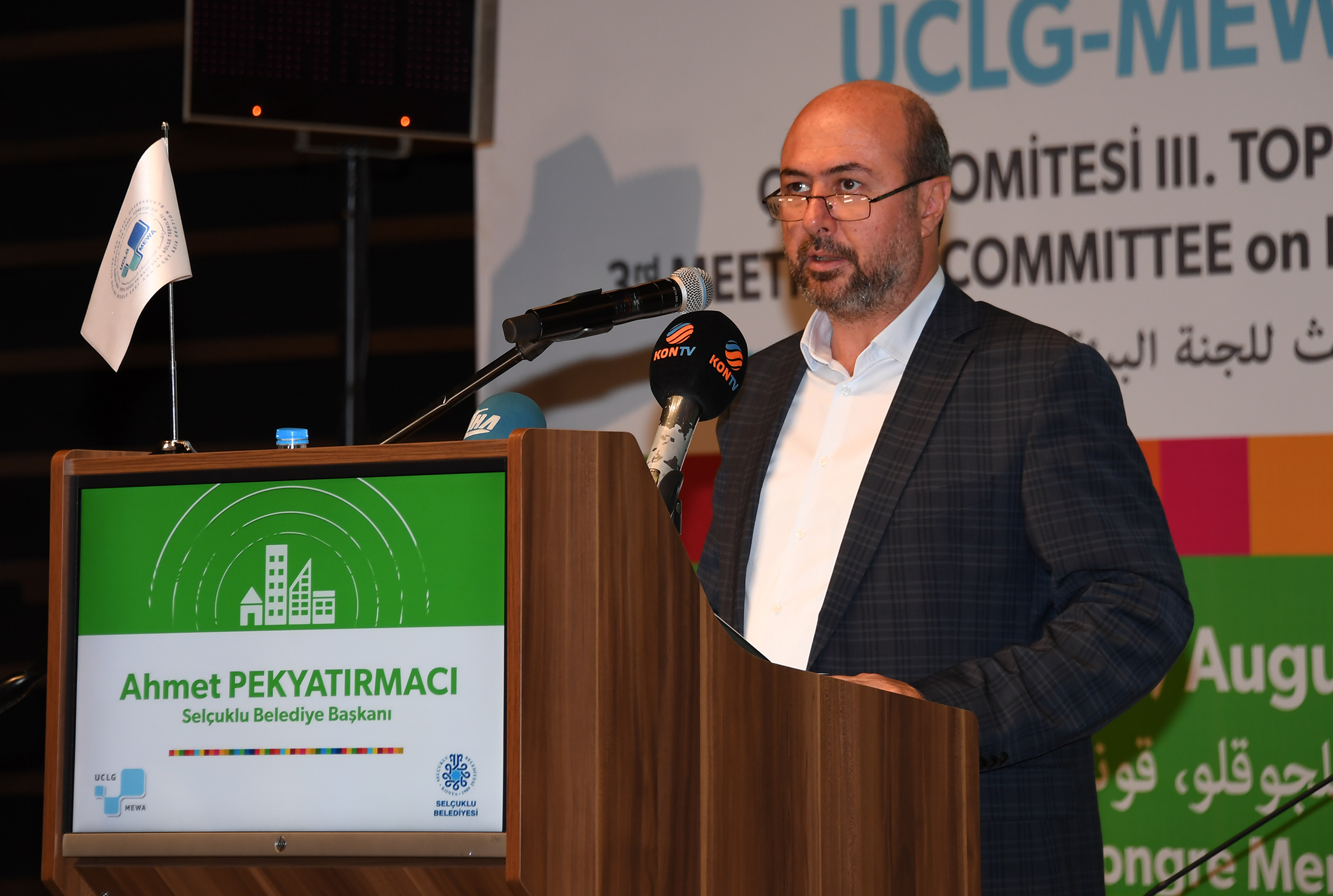 UCLG-MEWA Çevre Komitesi Toplantısı Konya'da Yapılıyor