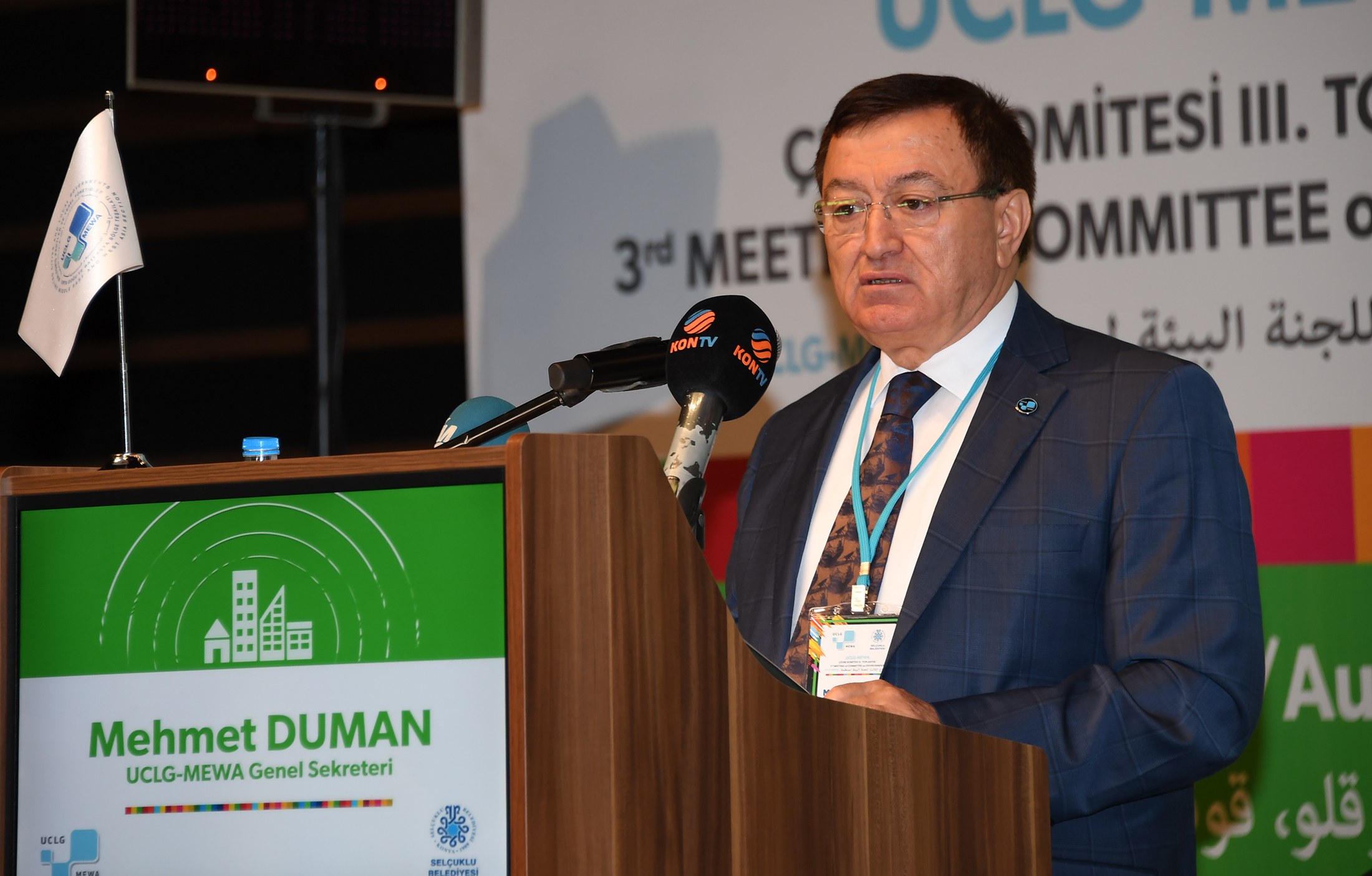 UCLG-MEWA Çevre Komitesi Toplantısı Konya'da Yapılıyor