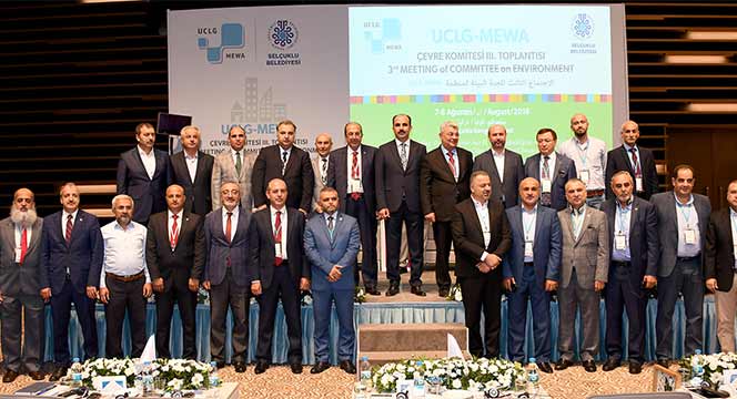 UCLG-MEWA Çevre Komitesi Toplantısı Konya'da Yapılıyor