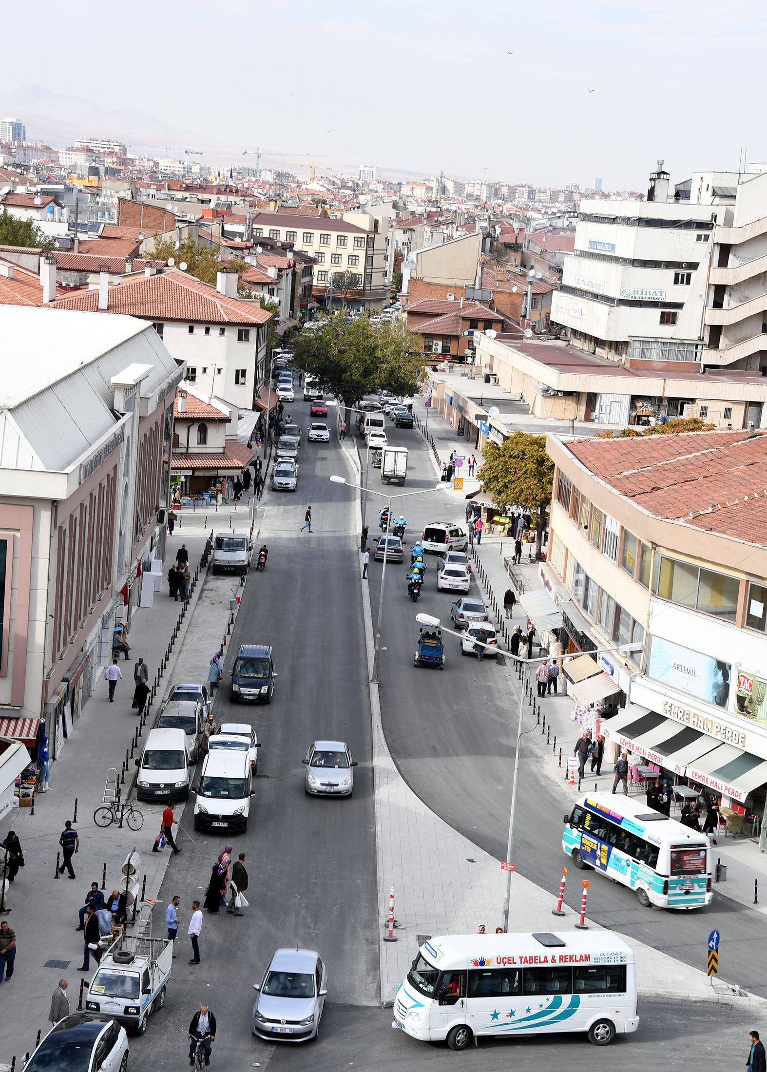 Aziziye Caddesi'nde Kalite Yükseliyor 