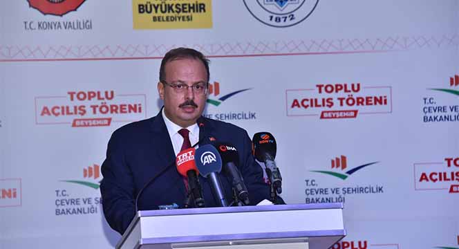 Bakan Murat Kurum: 'Bakanlık Olarak Konya'ya 11,5 Milyarlık Yatırım Yaptık'