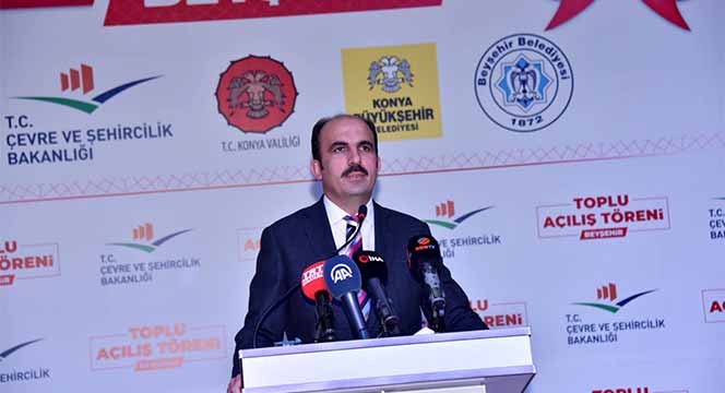 Bakan Murat Kurum: 'Bakanlık Olarak Konya'ya 11,5 Milyarlık Yatırım Yaptık'