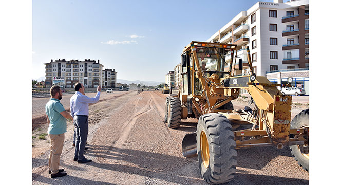 Başkan Altay Gazze Caddesi'ndeki Çalışmaları İnceledi