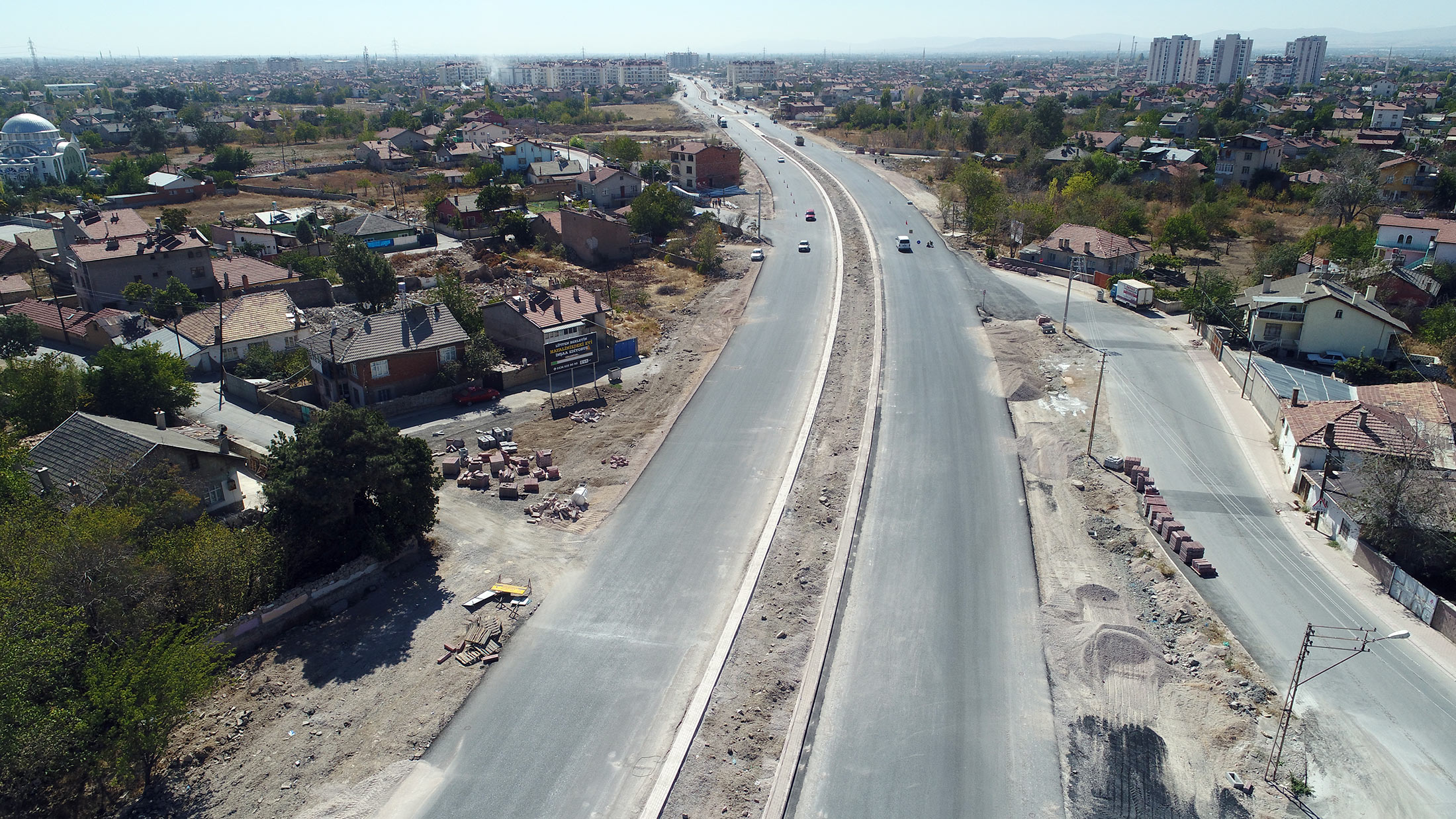 40 Metre Genişliğindeki Gazze Caddesi'nde Sona Gelindi 