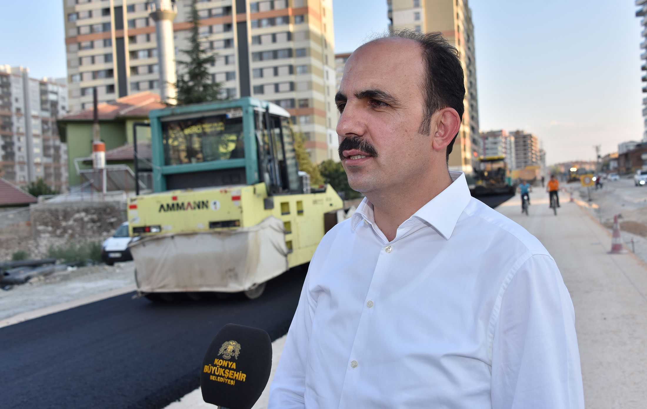 Başkan Altay, Şehit Ömer Halisdemir Caddesi'ndeki Çalışmaları İnceledi