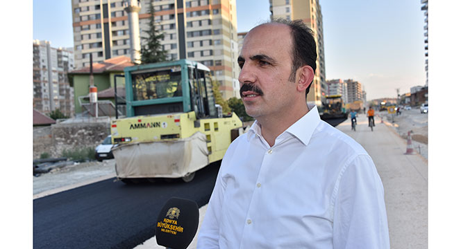 Başkan Altay, Şehit Ömer Halisdemir Caddesi'ndeki Çalışmaları İnceledi