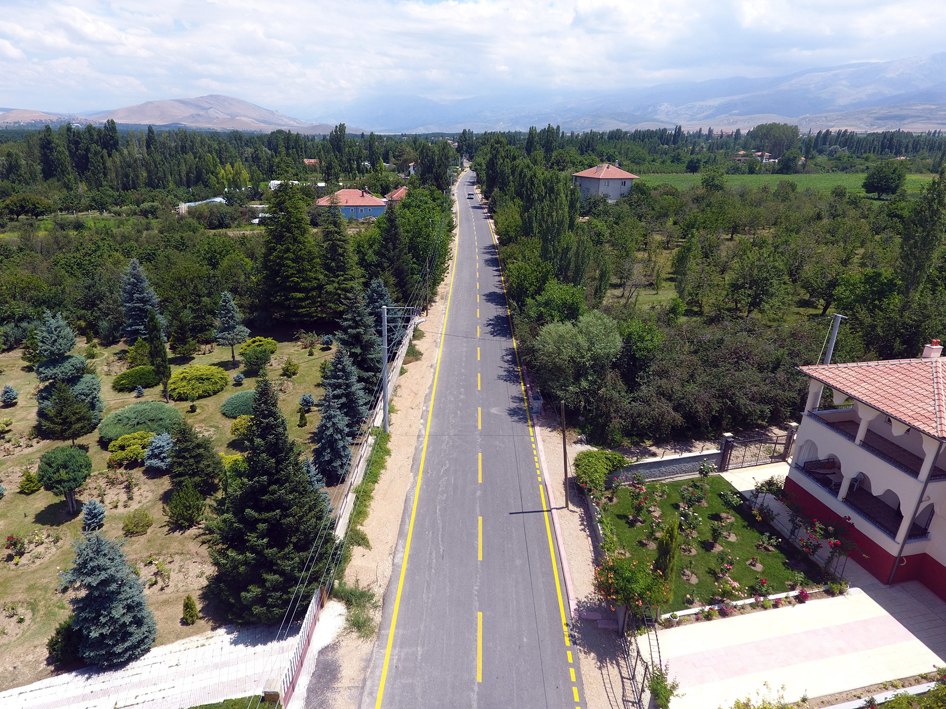 15 Kilometrelik Ereğli-İvriz Yolu Hizmete Girdi