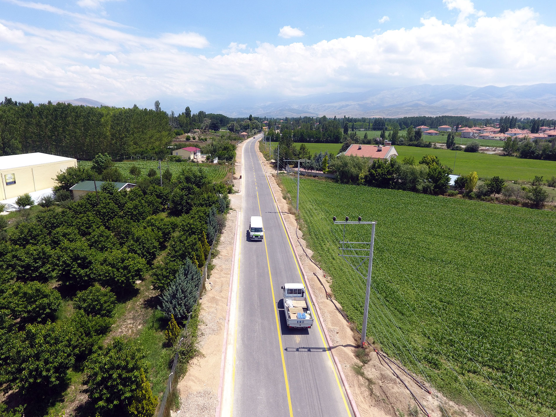 15 Kilometrelik Ereğli-İvriz Yolu Hizmete Girdi