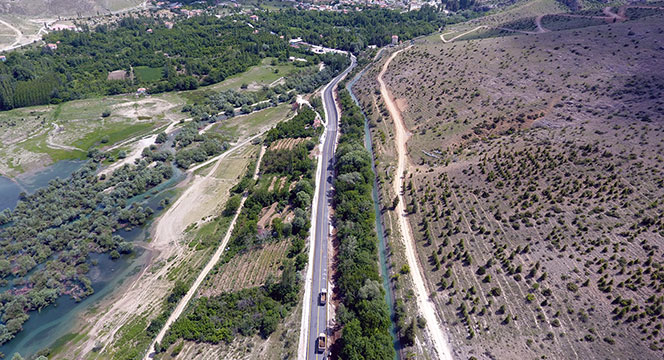 15 Kilometrelik Ereğli-İvriz Yolu Hizmete Girdi