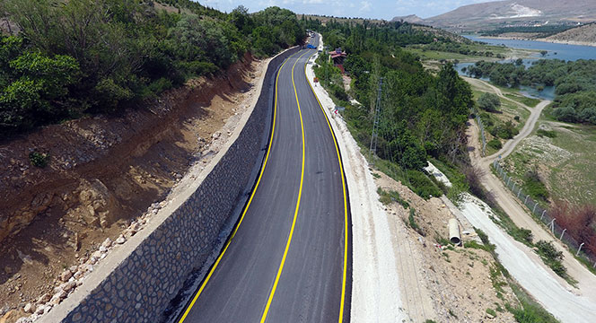 15 Kilometrelik Ereğli-İvriz Yolu Hizmete Girdi