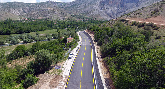 15 Kilometrelik Ereğli-İvriz Yolu Hizmete Girdi