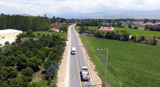 15 Kilometrelik Ereğli-İvriz Yolu Hizmete Girdi