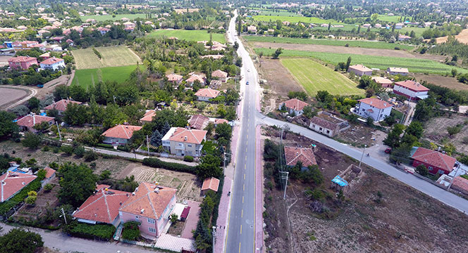 15 Kilometrelik Ereğli-İvriz Yolu Hizmete Girdi