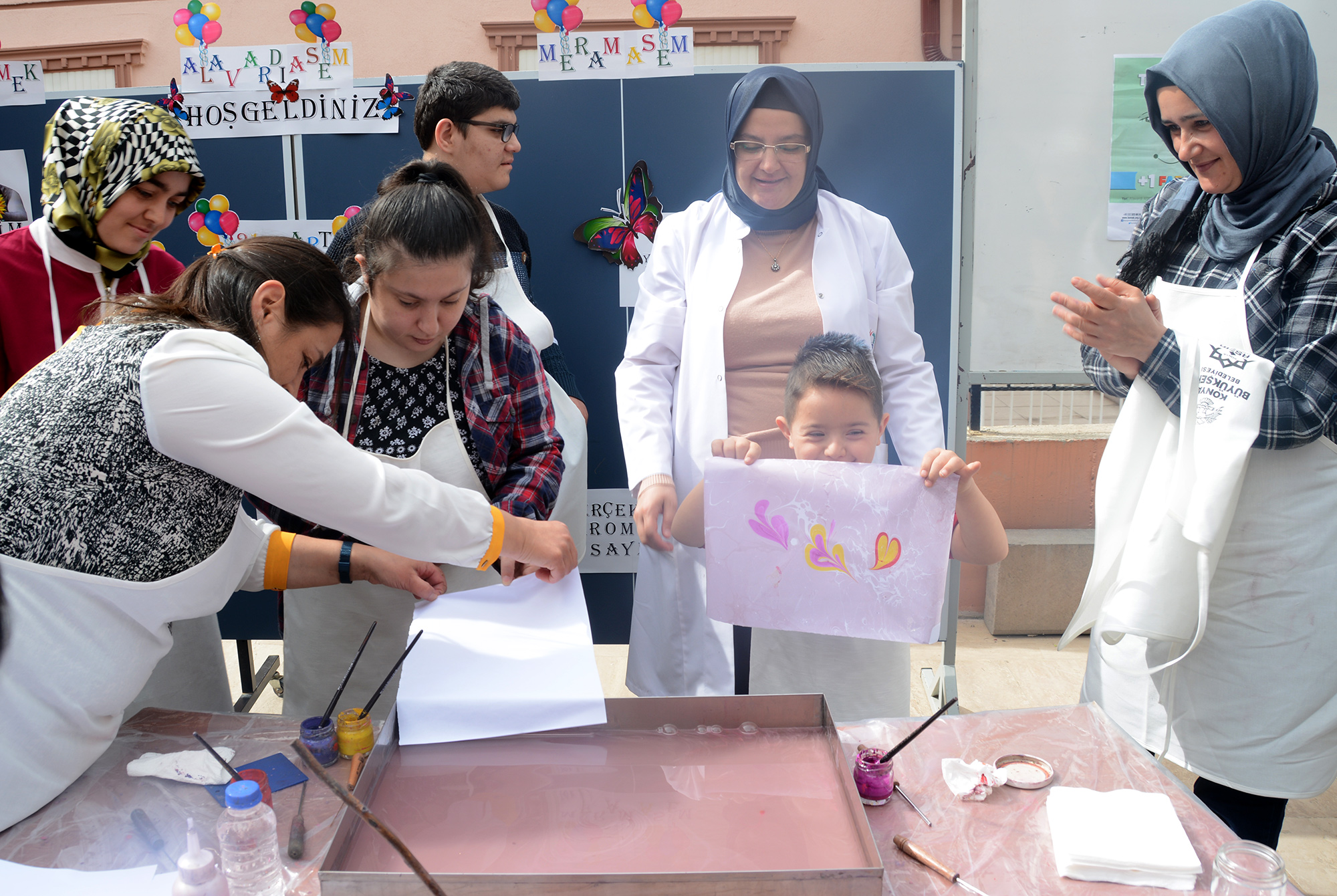 KOMEK ve ASEM'den 'Engelsiz Yürekler' Etkinliği