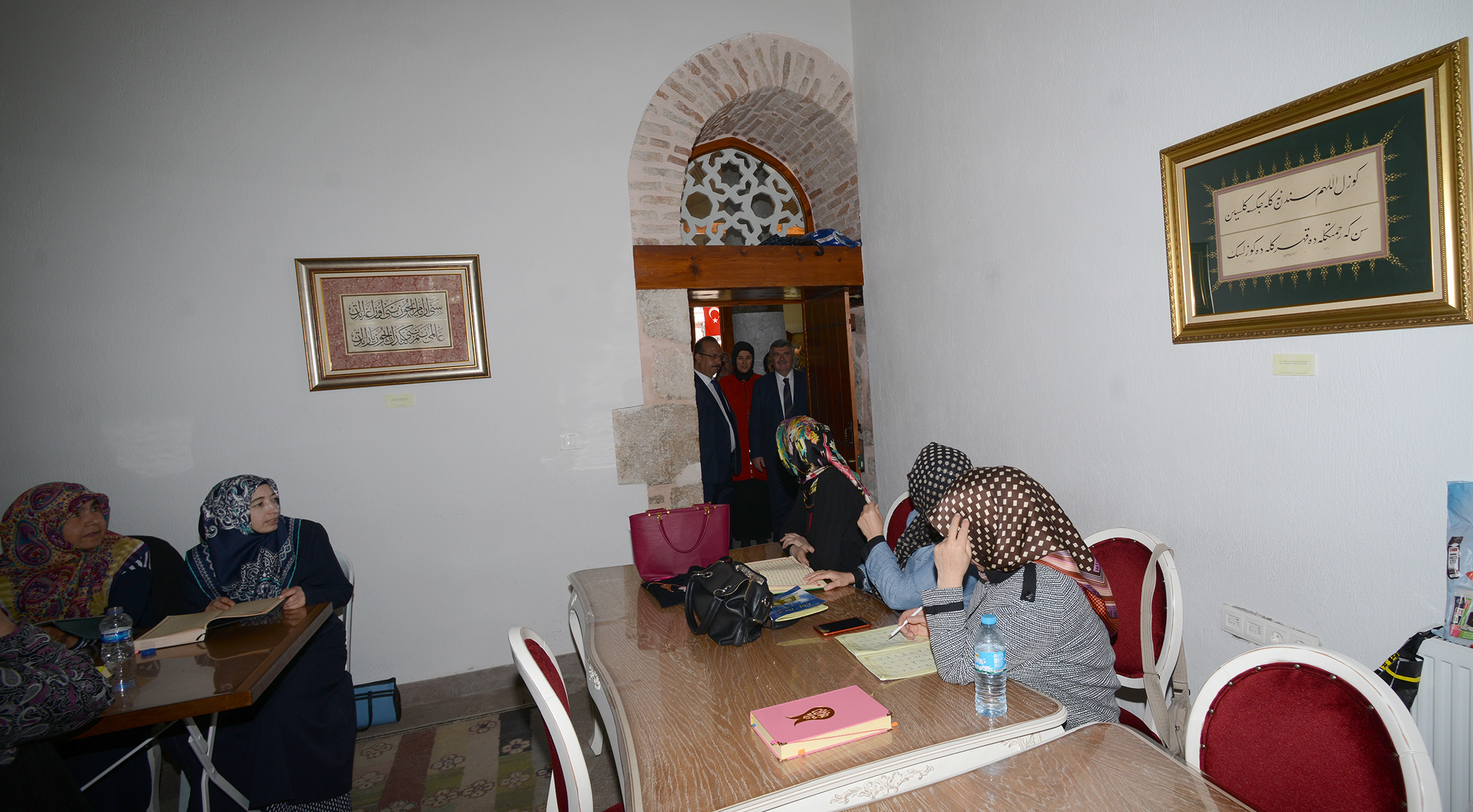 Vali Canbolat ve Başkan Akyürek Ali Gav Medresesi'ni İnceledi