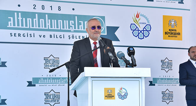Geleneksel 14. Altın Dokunuşlar Sergisi 'Selçuklu Saklı Değerler' Temasıyla Açıldı