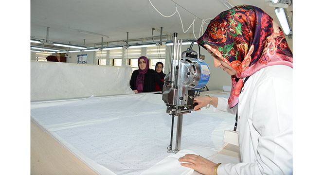 KOMEK Atölyeleri İstihdama Büyük Katkı Sağlıyor