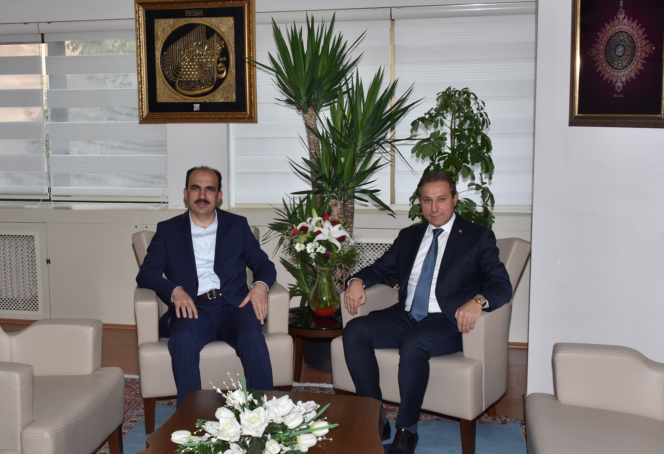 Başkan Altay, Esnaf Odalarının Başkanlarını Ziyaret Etti