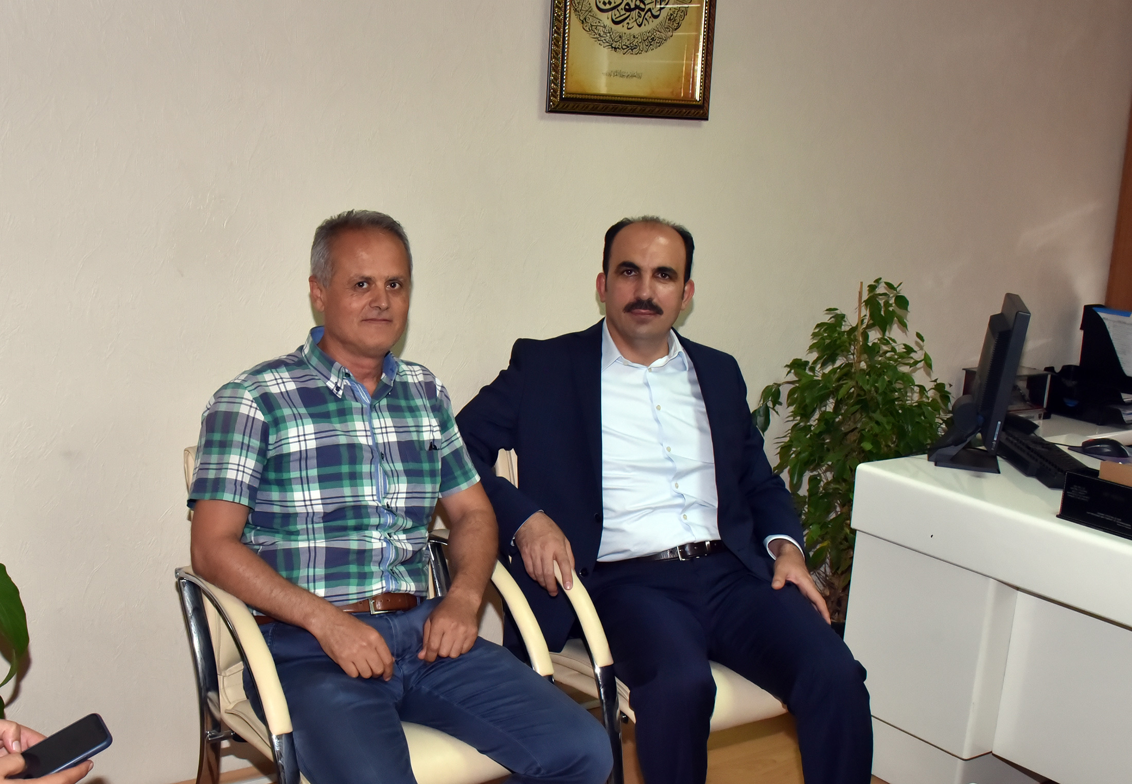 Başkan Altay, Esnaf Odalarının Başkanlarını Ziyaret Etti