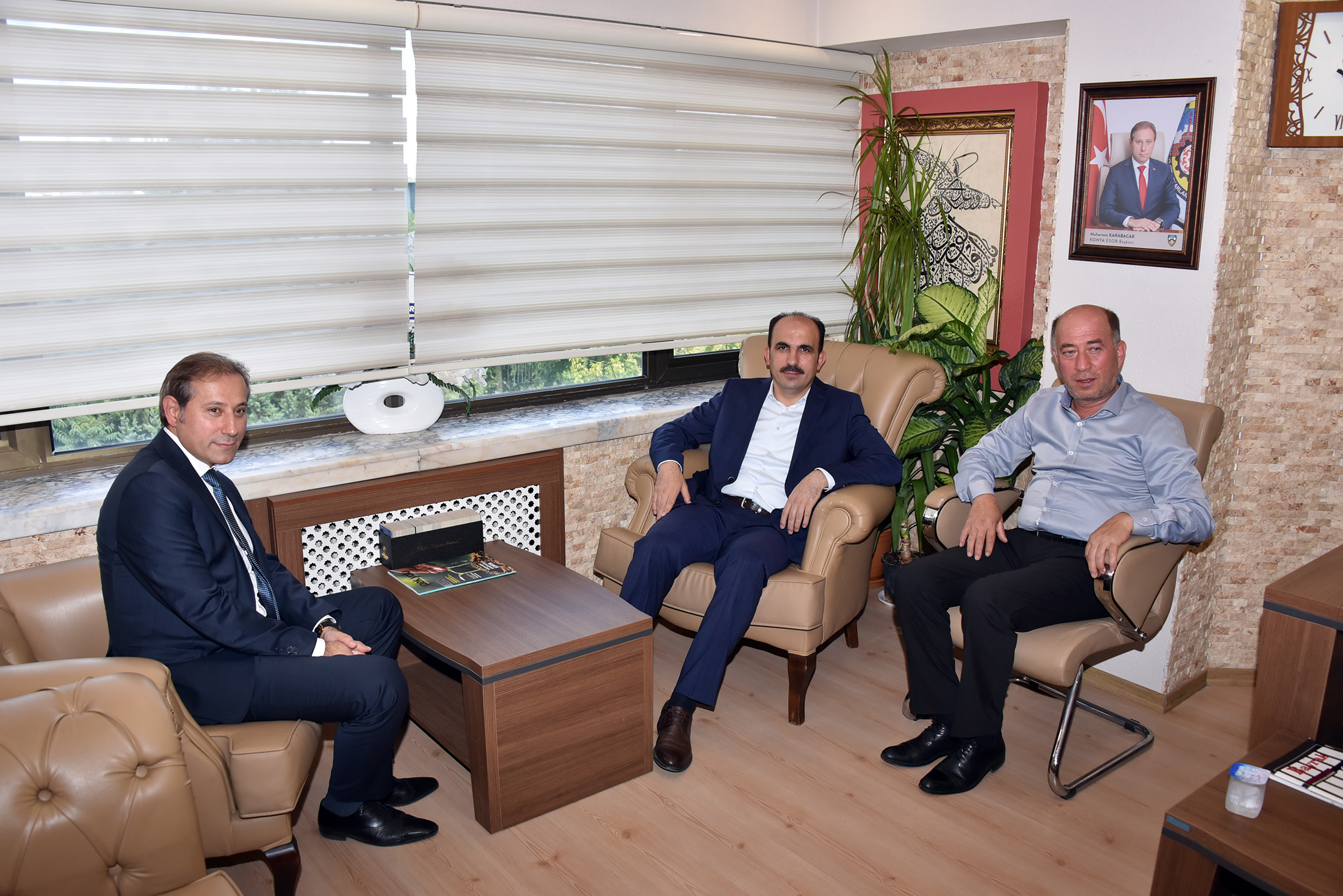 Başkan Altay, Esnaf Odalarının Başkanlarını Ziyaret Etti