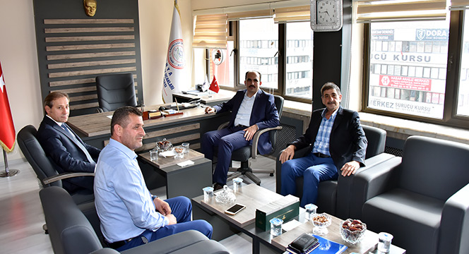 Başkan Altay, Esnaf Odalarının Başkanlarını Ziyaret Etti