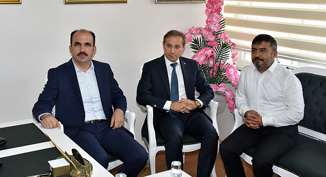 Başkan Altay, Esnaf Odalarının Başkanlarını Ziyaret Etti