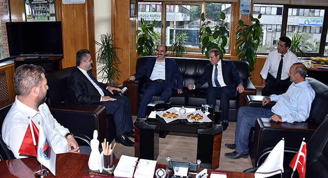 Başkan Altay, Esnaf Odalarının Başkanlarını Ziyaret Etti