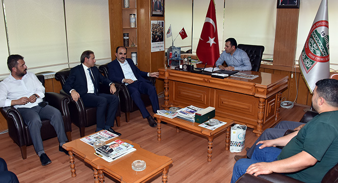 Başkan Altay, Esnaf Odalarının Başkanlarını Ziyaret Etti