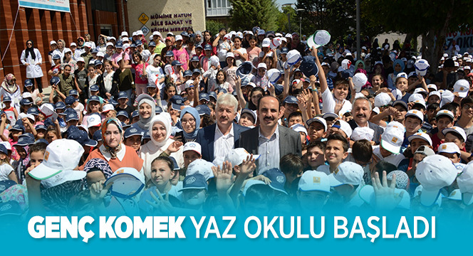 Genç KOMEK Yaz Okulu Başladı