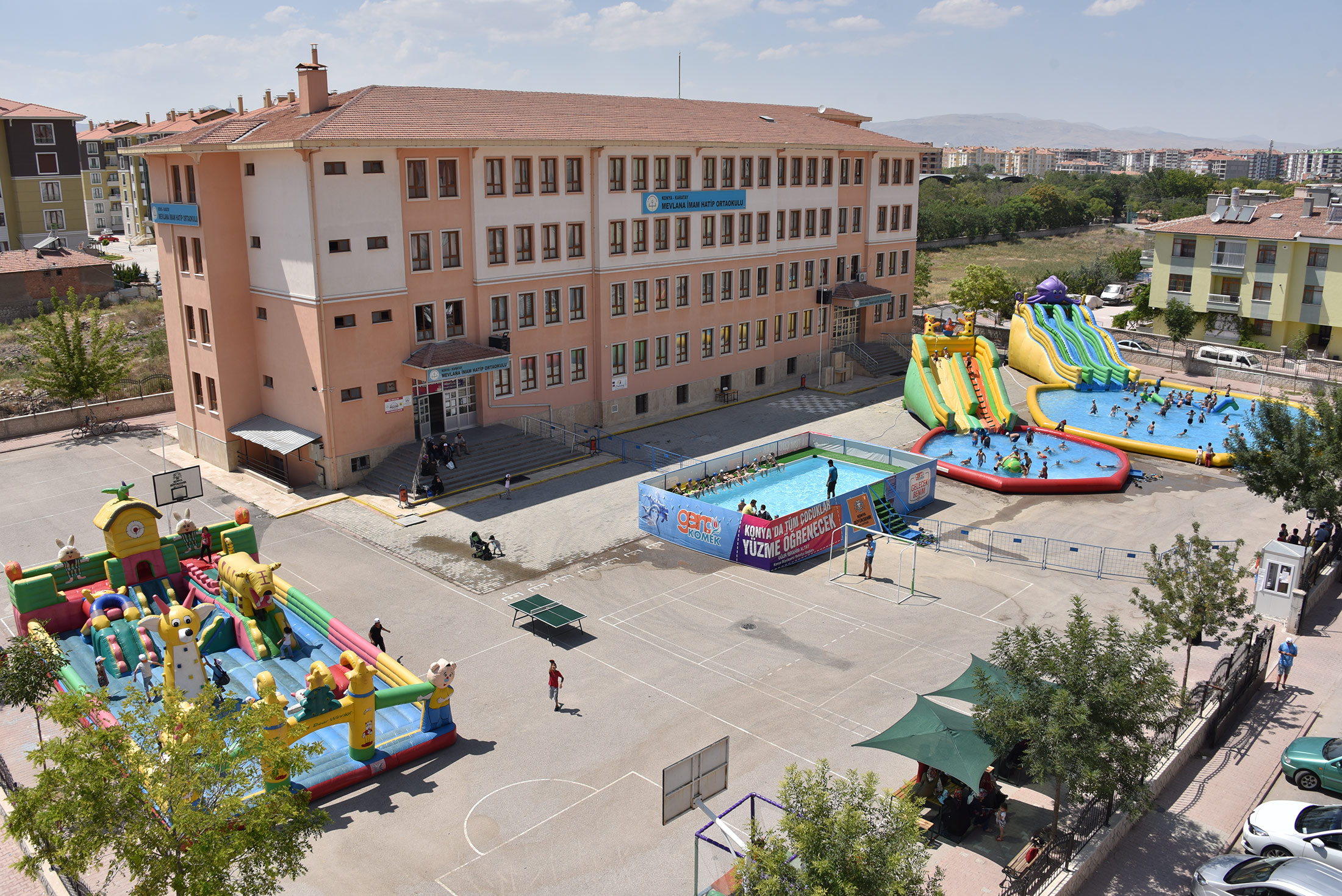 55 Havuz ve Aquapark Konyalı Çocukları Bekliyor 