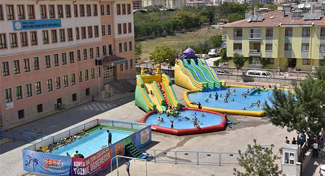 55 Havuz ve Aquapark Konyalı Çocukları Bekliyor 