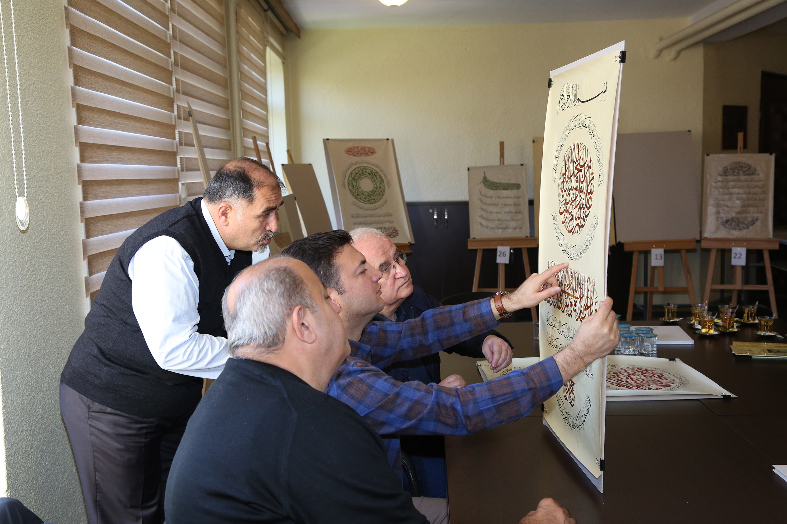 2. Uluslararası Hat, Tezhip, Minyatür ve Çini Yarışması Sonuçlandı
