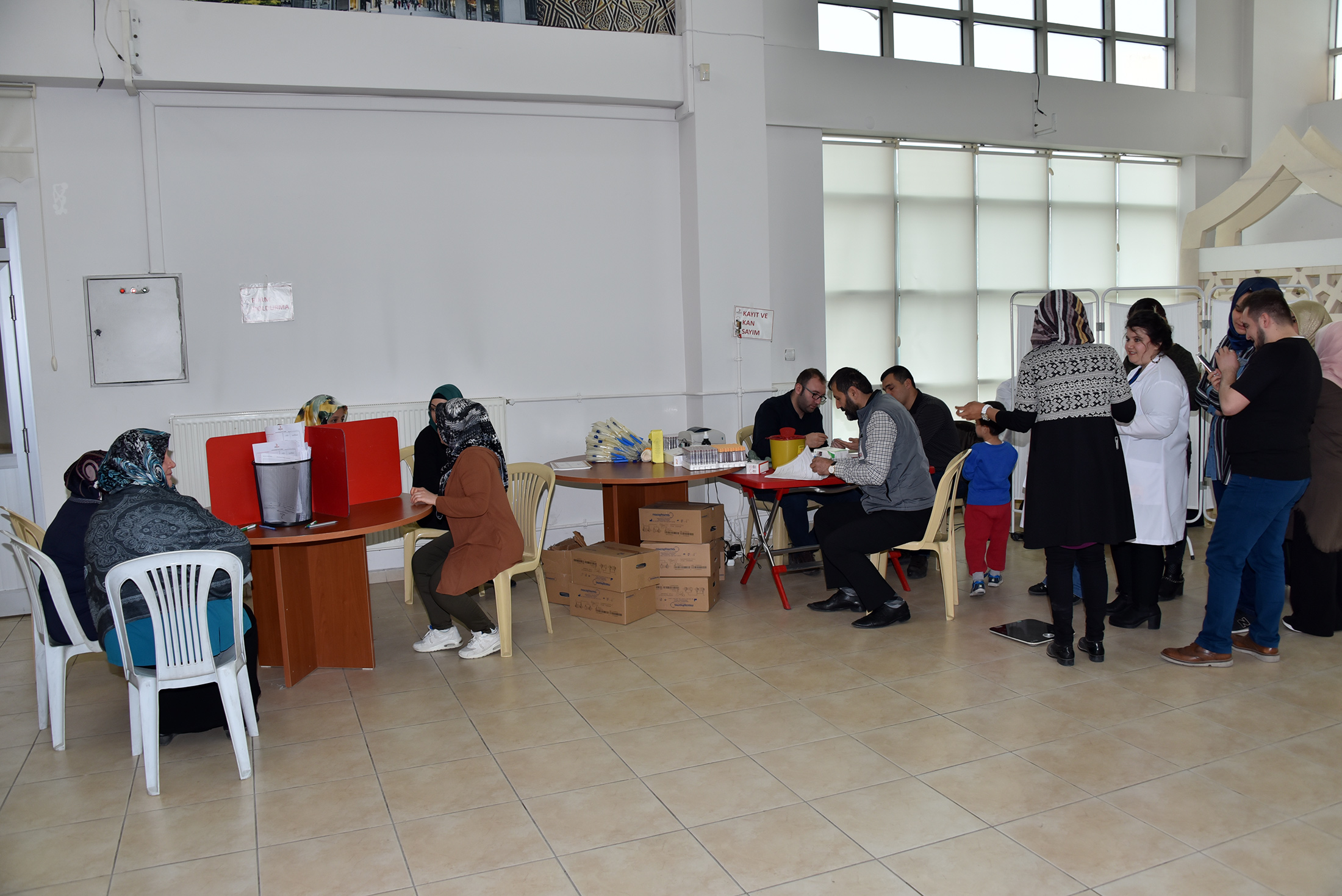 KOMEK Kursiyerlerinden Kan Bağışı 