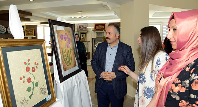 'Suyun Sırrı' Ebru Sergisi Açıldı 