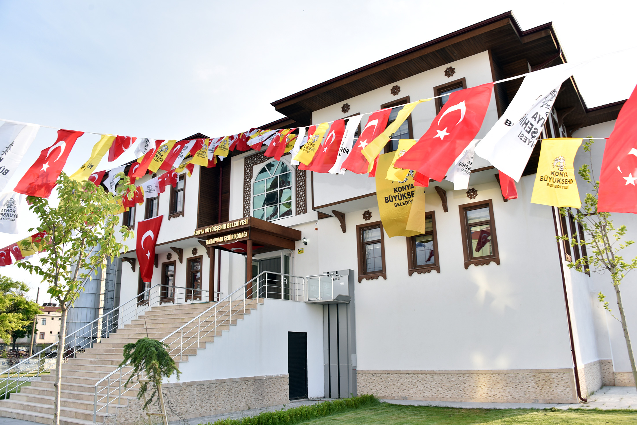 Karapınar Şehir Konağı Hizmete Açıldı