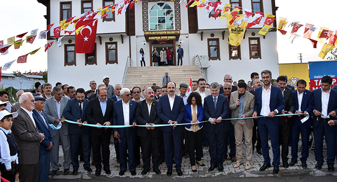 Karapınar Şehir Konağı Hizmete Açıldı