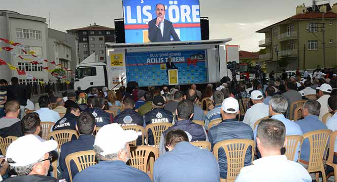Kulu Şehir Konağı Hizmete Açıldı