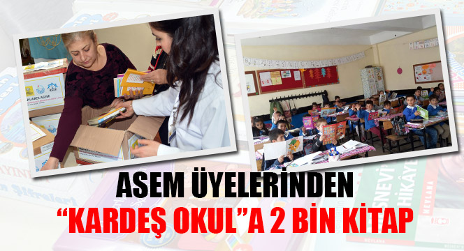 ASEM Üyelerinden 'Kardeş Okul'a 2 Bin Kitap