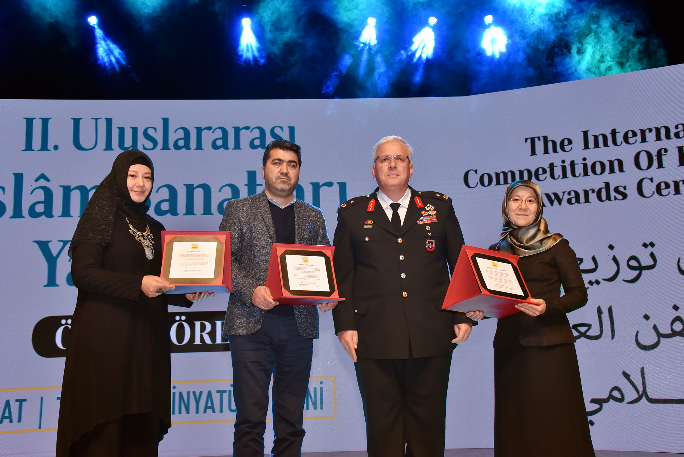 2. Uluslararası İslam Sanatları Yarışmasının Ödülleri Verildi