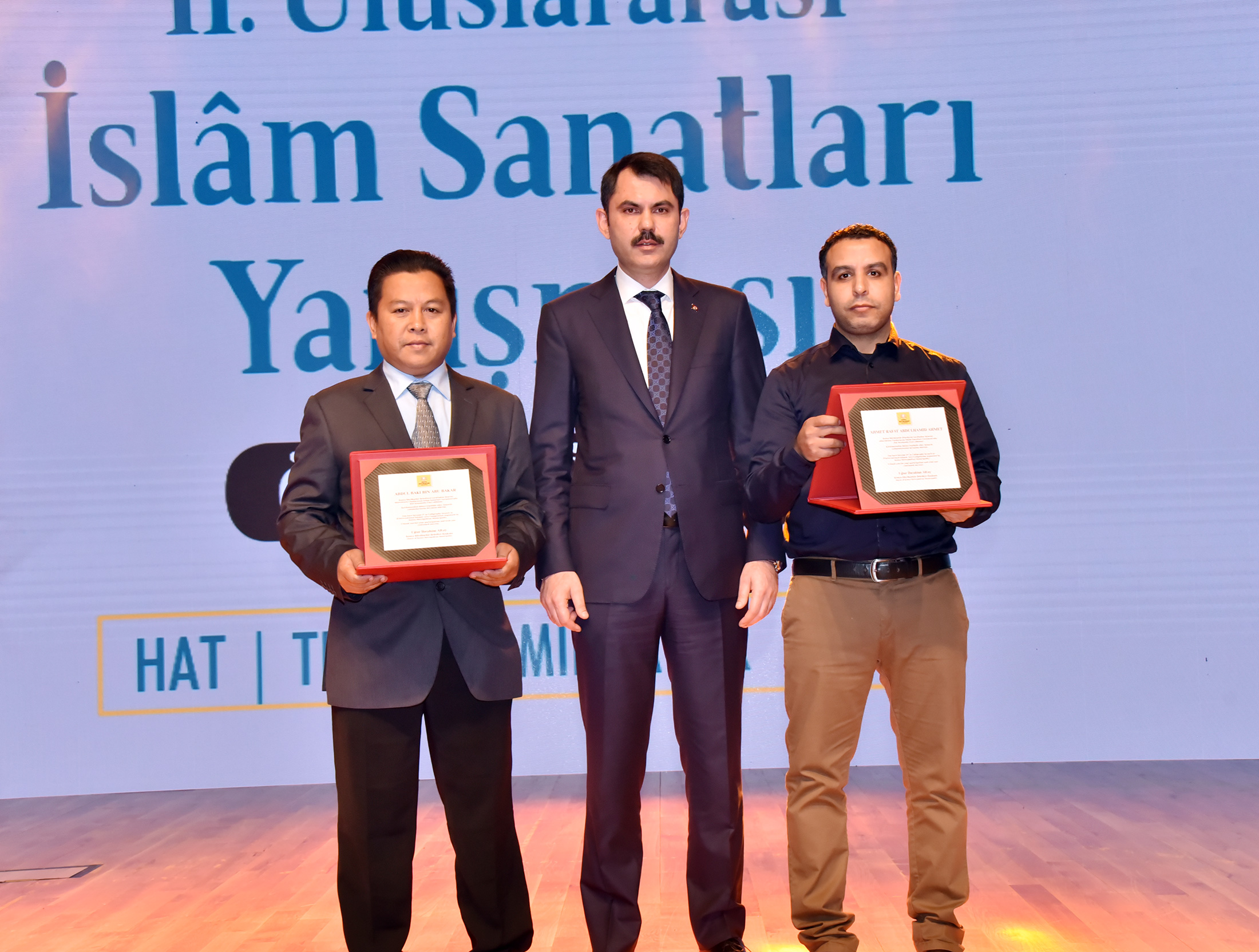 2. Uluslararası İslam Sanatları Yarışmasının Ödülleri Verildi