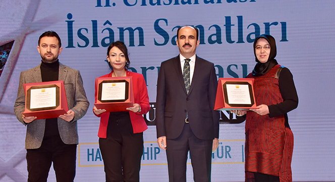 2. Uluslararası İslam Sanatları Yarışmasının Ödülleri Verildi