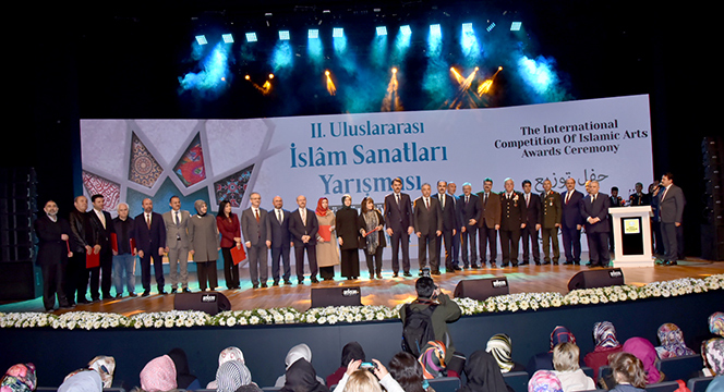 2. Uluslararası İslam Sanatları Yarışmasının Ödülleri Verildi