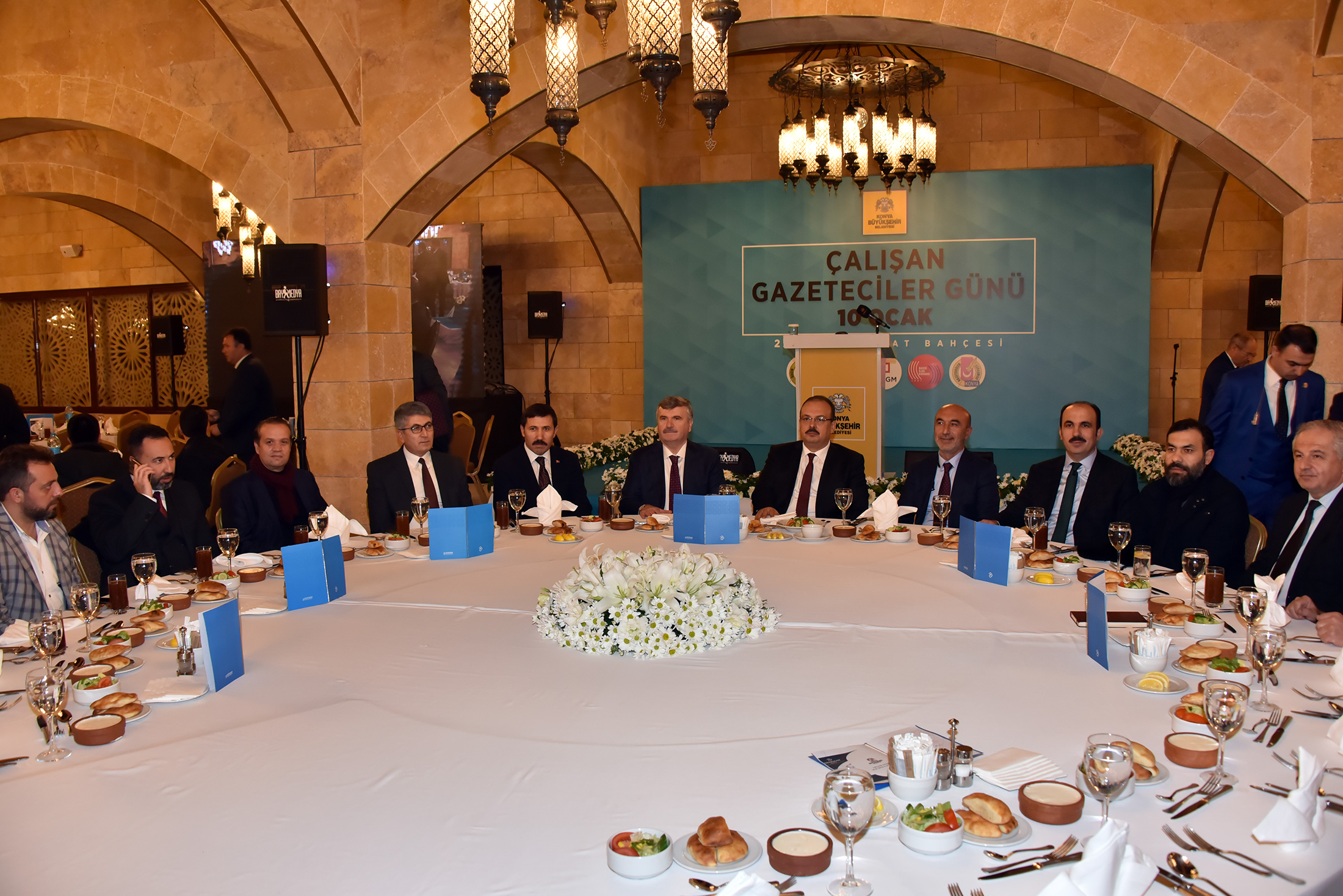 Büyükşehir, Konya'daki Basın-Yayın Çalışanlarını Buluşturdu