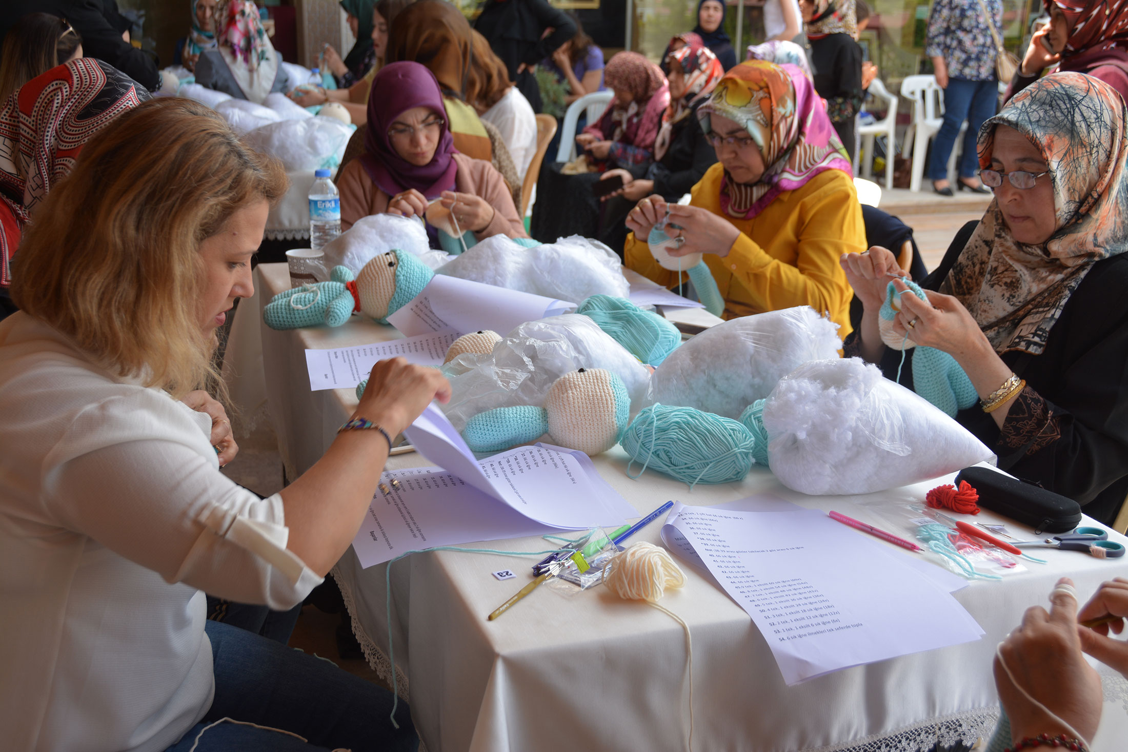 Altın Dokunuşlar Sergisi ve Bilgi Şöleni Büyük İlgi Görüyor