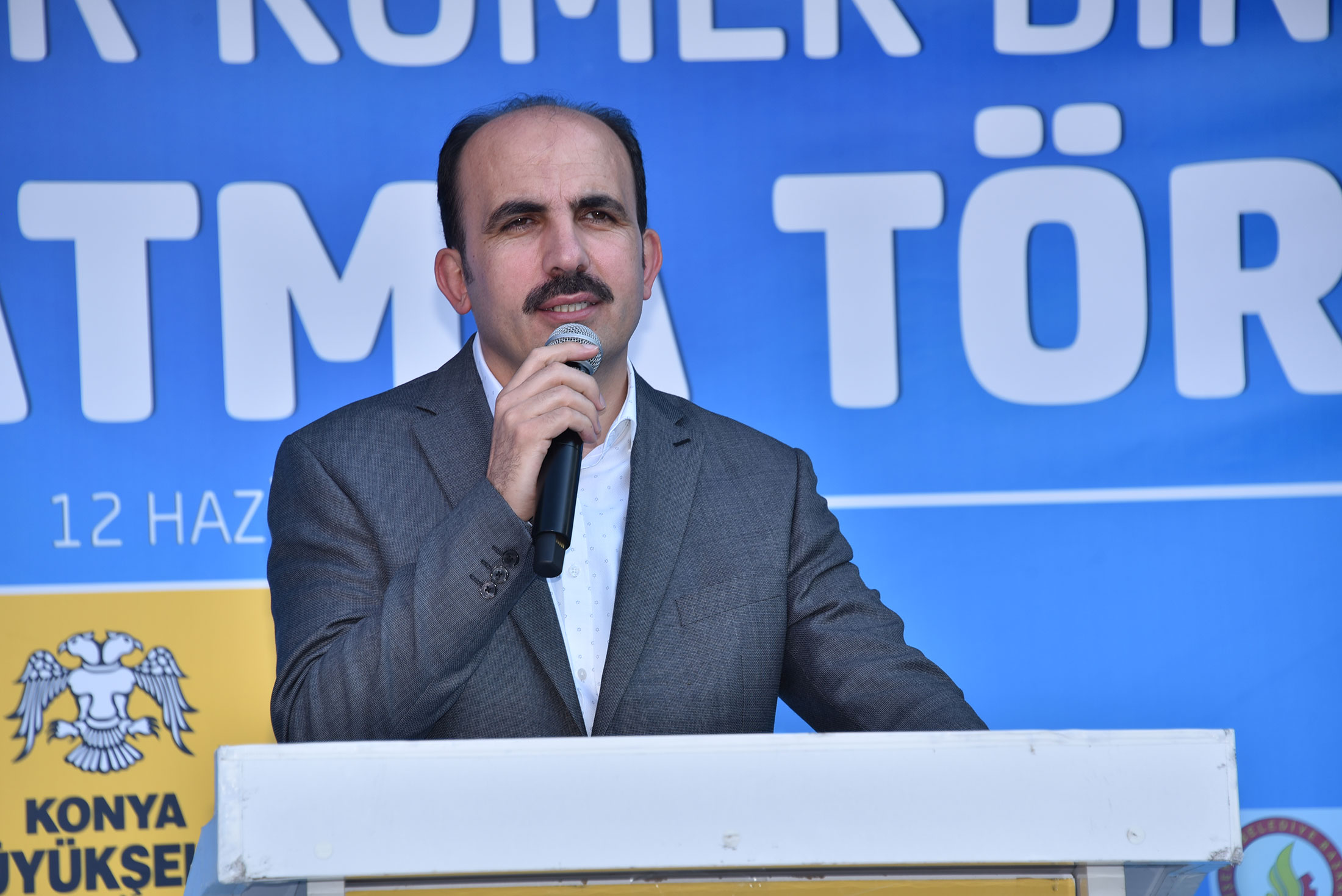 Seydişehir KOMEK Binasının Temeli Atıldı