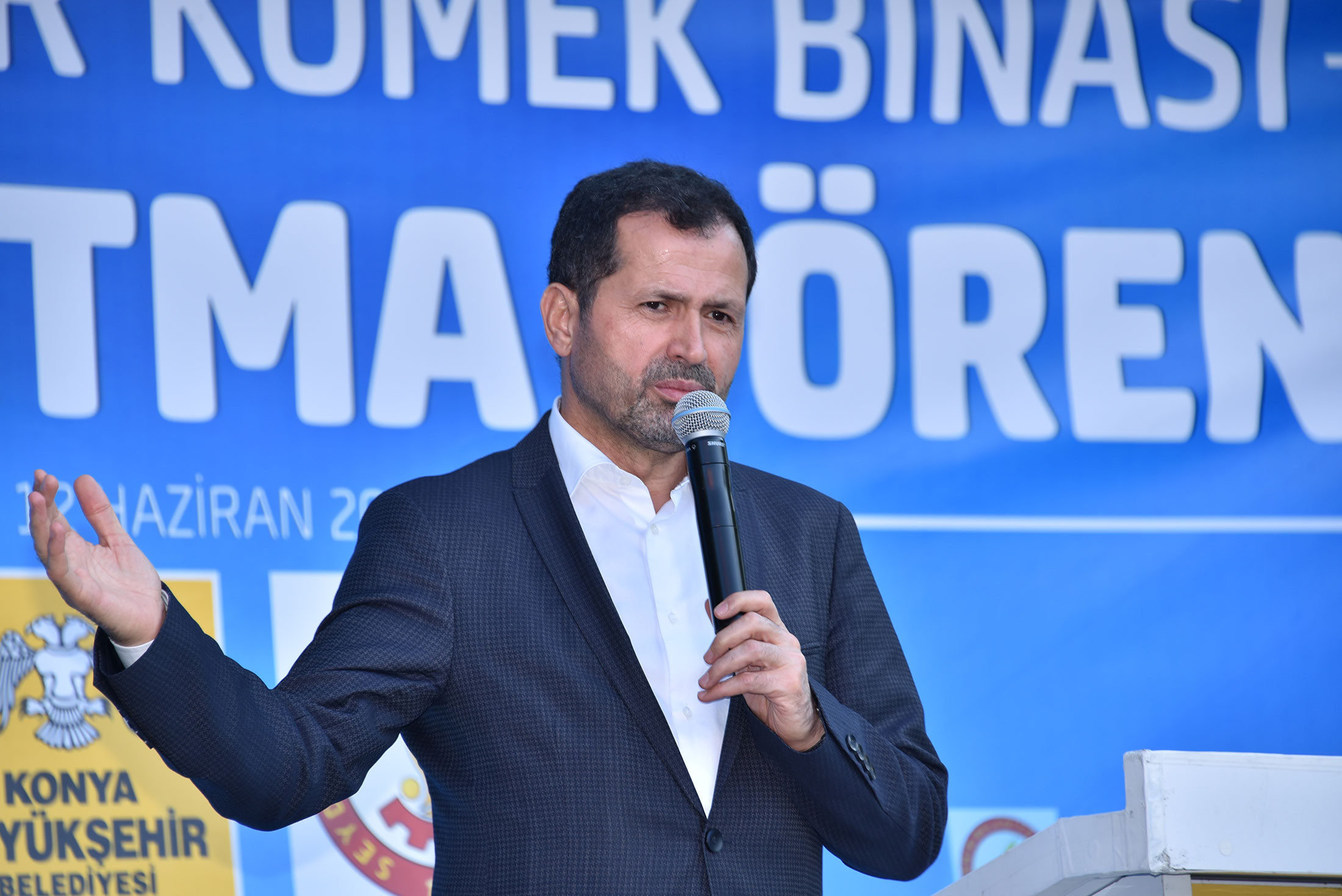 Seydişehir KOMEK Binasının Temeli Atıldı