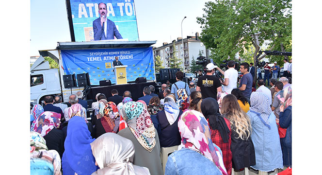 Seydişehir KOMEK Binasının Temeli Atıldı