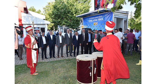 Seydişehir KOMEK Binasının Temeli Atıldı