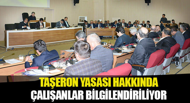 Taşeron Yasası Hakkında Çalışanlar Bilgilendiriliyor