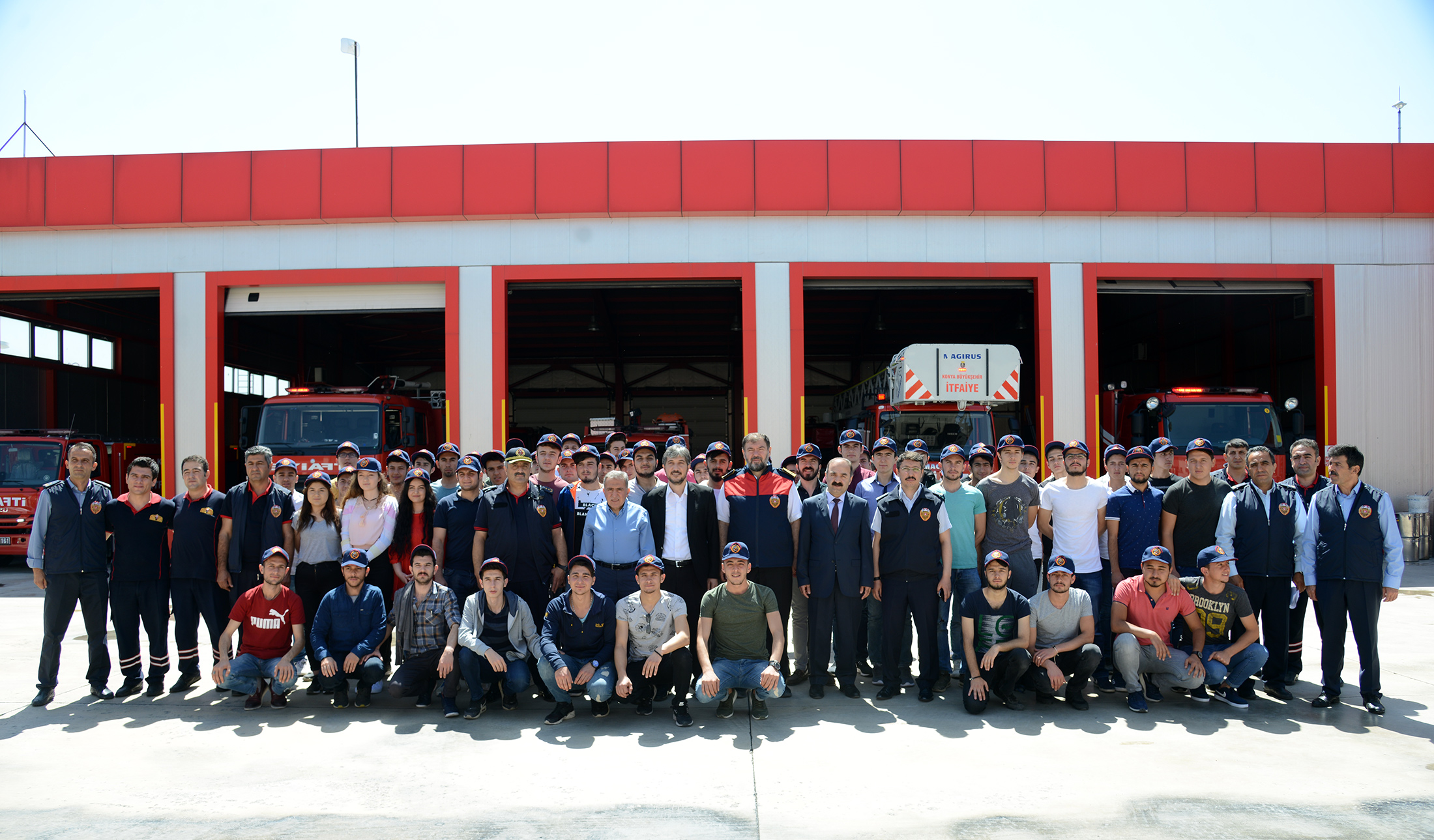 Geleceğin İtfaiyecileri Mezuniyet Sevinci Yaşadı
